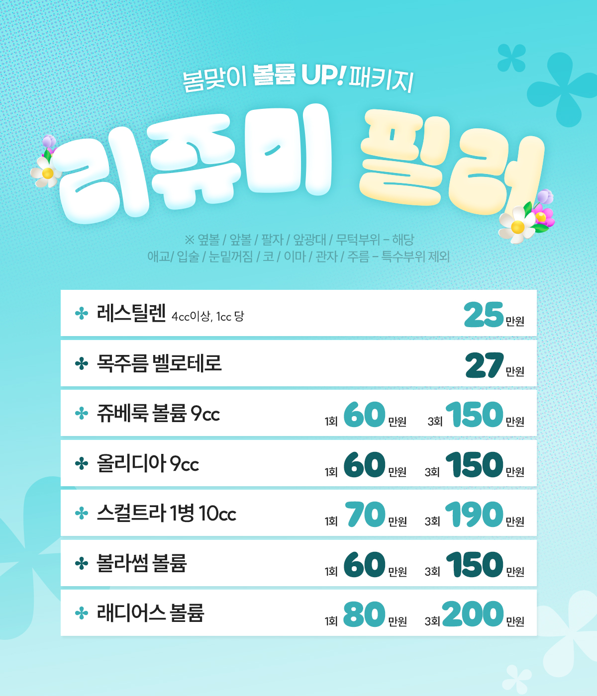 얼굴볼륨